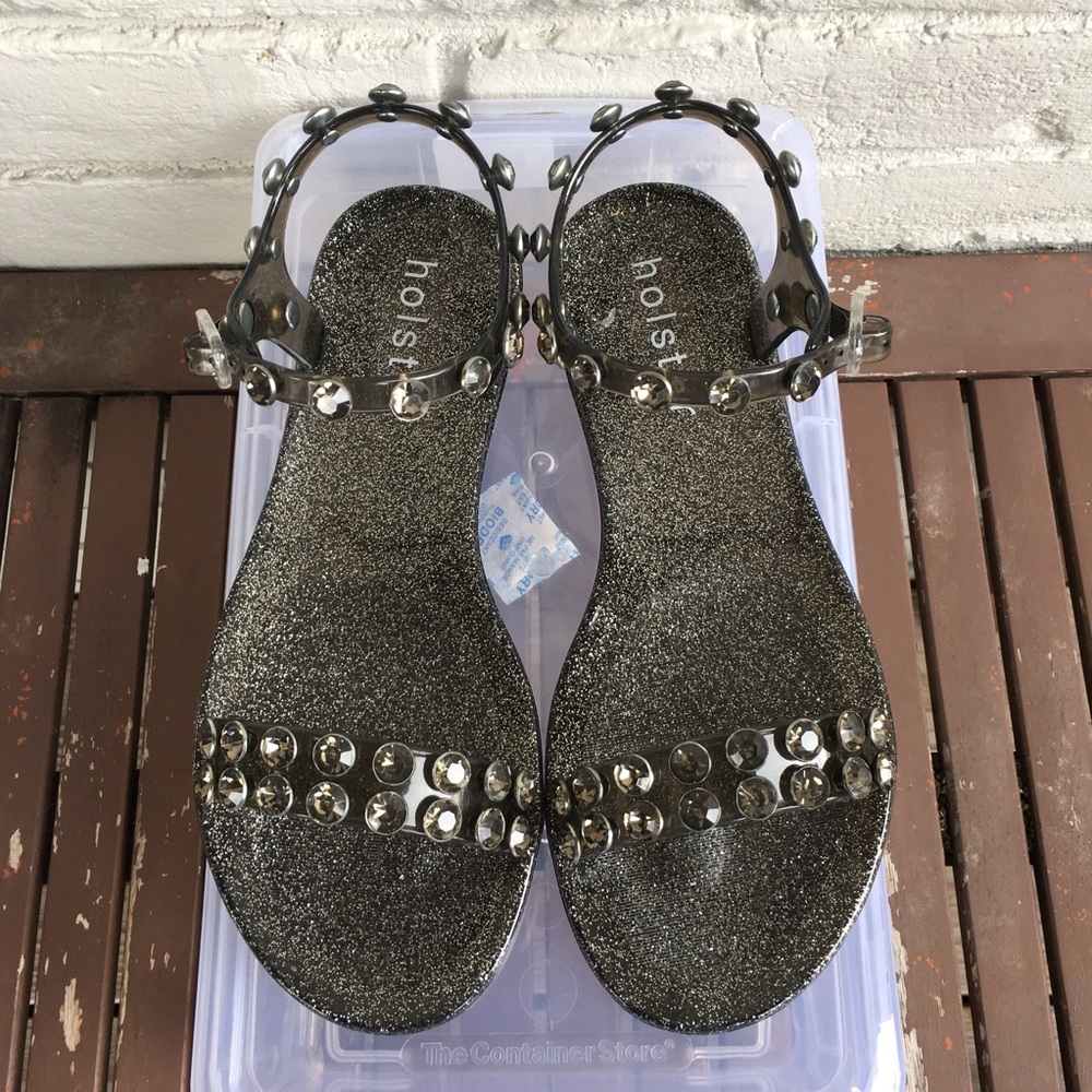 👩🏼Holster Jelly Sandals. Size 7.